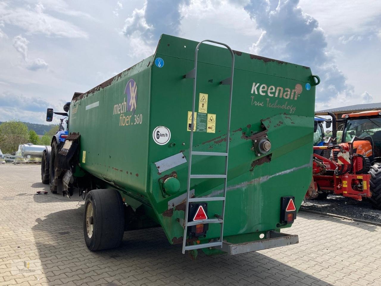 Futtermischwagen des Typs Keenan Mech Fiber 360, Gebrauchtmaschine in Neuhof - Dorfborn (Bild 3)