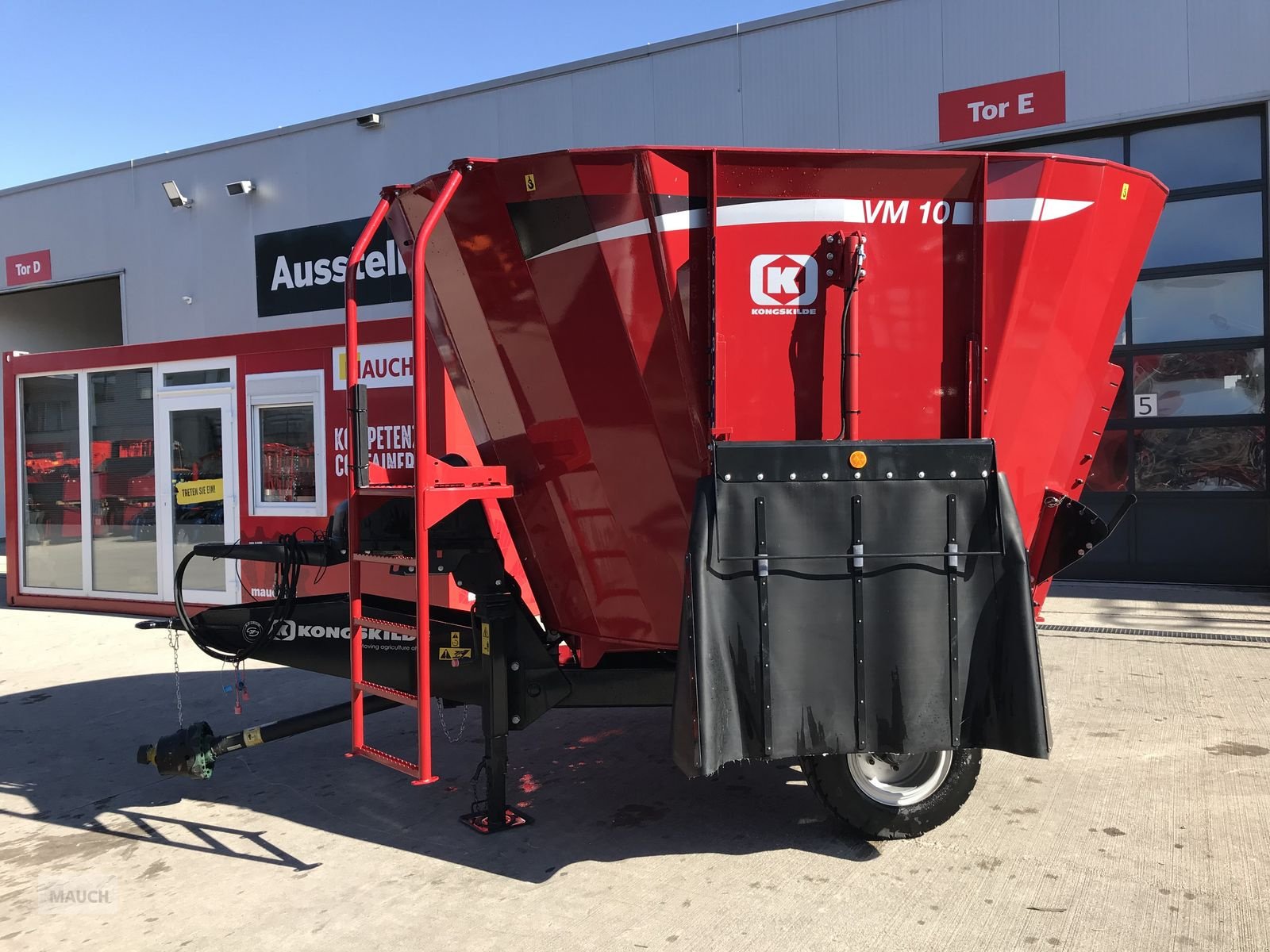 Futtermischwagen del tipo Kongskilde VM 10.1B, Vorführmaschine In Burgkirchen (Immagine 2)