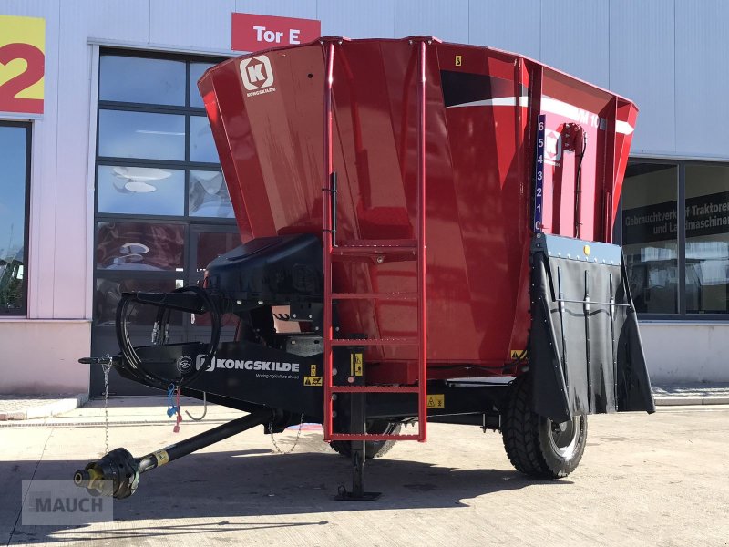 Futtermischwagen des Typs Kongskilde VM 10.1B, Vorführmaschine in Burgkirchen (Bild 1)