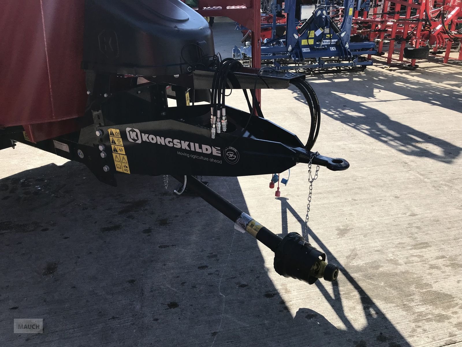 Futtermischwagen del tipo Kongskilde VM 10.1B, Vorführmaschine In Burgkirchen (Immagine 9)