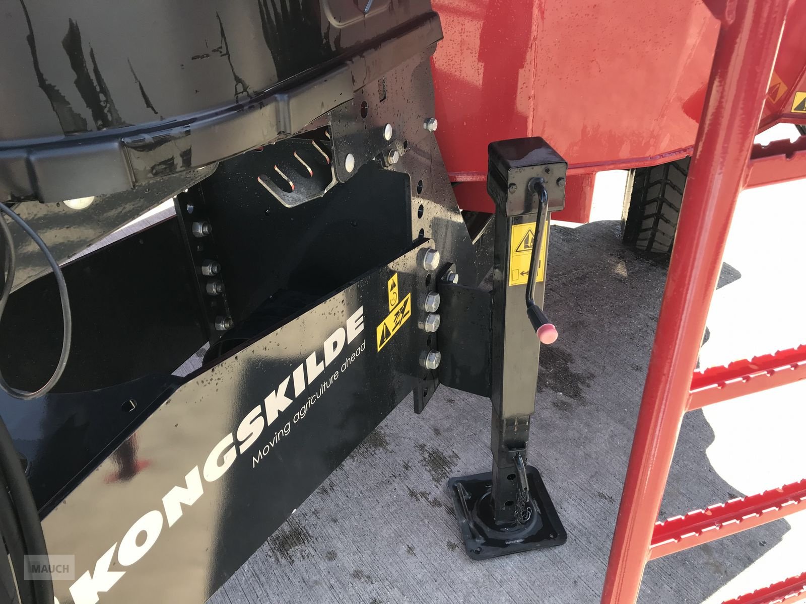 Futtermischwagen del tipo Kongskilde VM 10.1B, Vorführmaschine In Burgkirchen (Immagine 11)