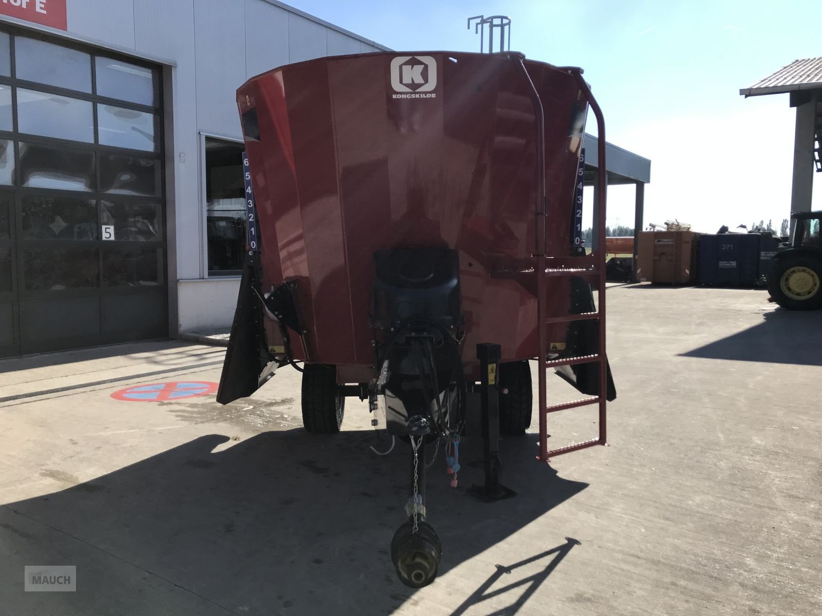 Futtermischwagen del tipo Kongskilde VM 10.1B, Vorführmaschine In Burgkirchen (Immagine 8)