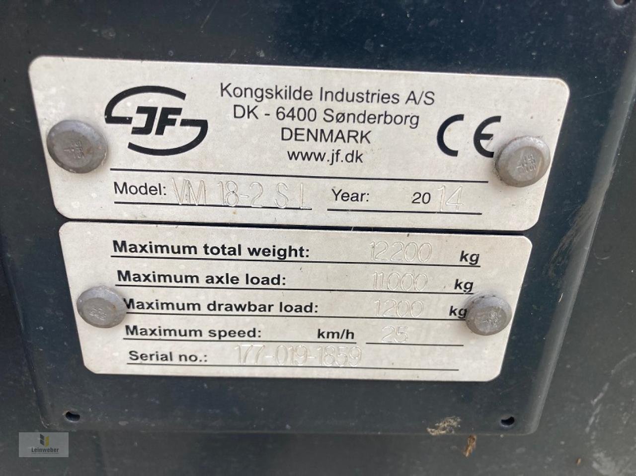 Futtermischwagen del tipo Kongskilde VM 18-2 SL, Gebrauchtmaschine In Neuhof - Dorfborn (Immagine 7)