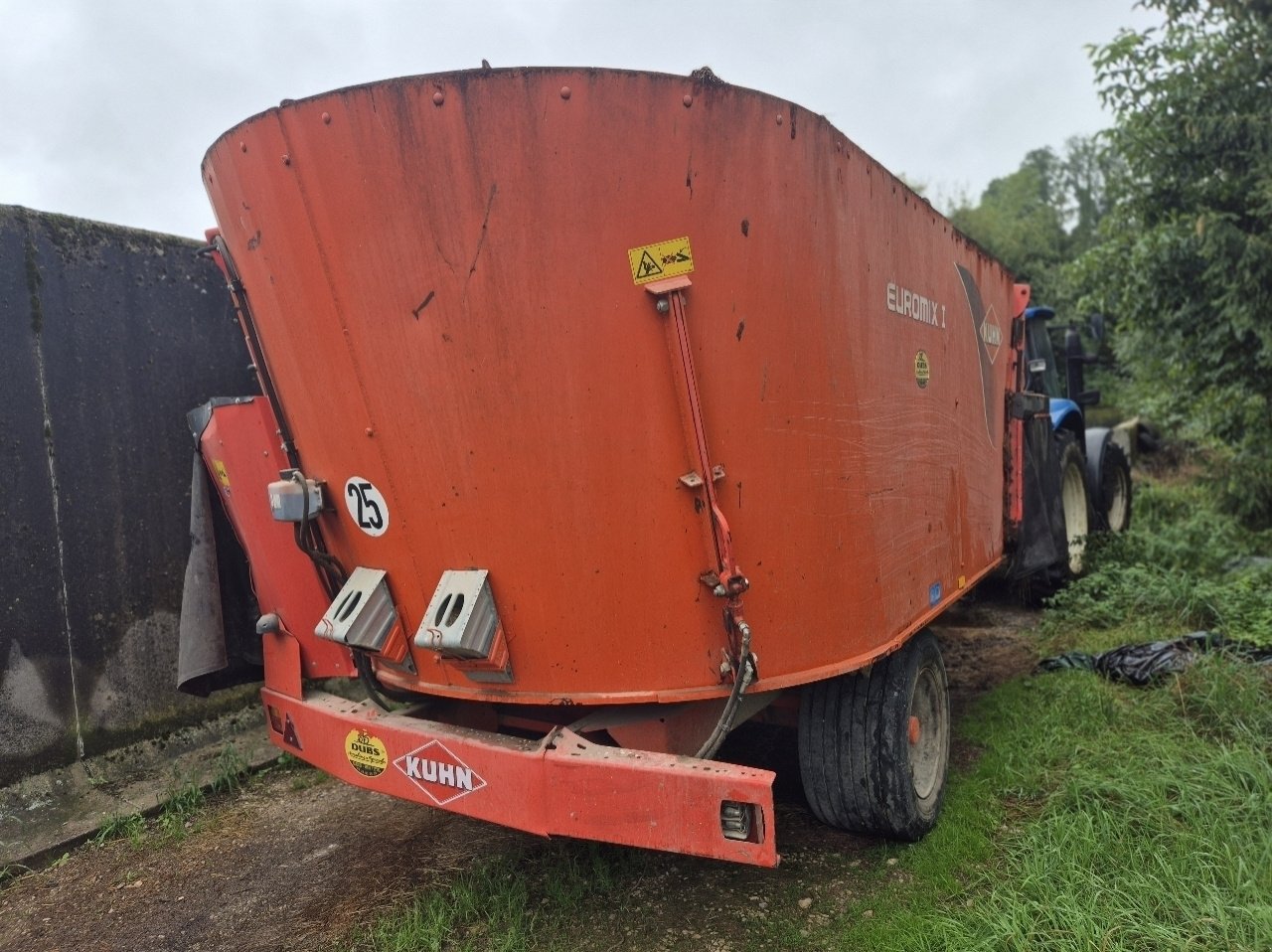 Futtermischwagen typu Kuhn Euromix 1670, Gebrauchtmaschine w Lalœuf (Zdjęcie 8)
