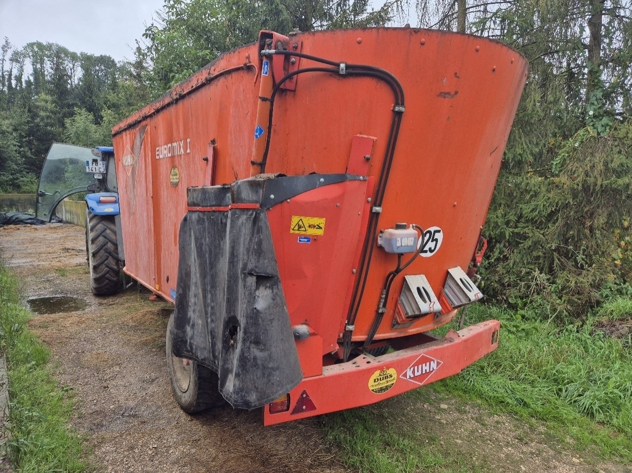 Futtermischwagen typu Kuhn Euromix 1670, Gebrauchtmaschine w Lalœuf (Zdjęcie 3)