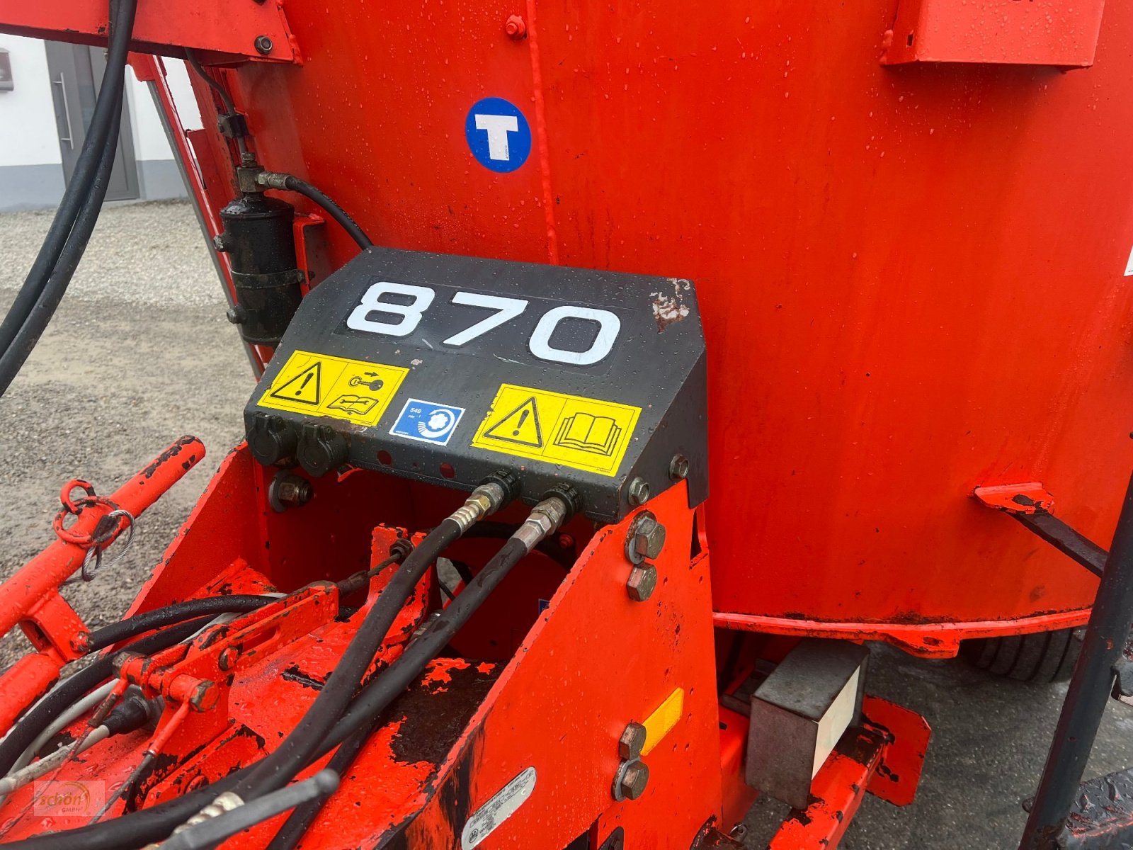 Futtermischwagen typu Kuhn Euromix I 870 mit beidseitigem Austrag - aus erster Hand, Gebrauchtmaschine v Burgrieden (Obrázek 3)