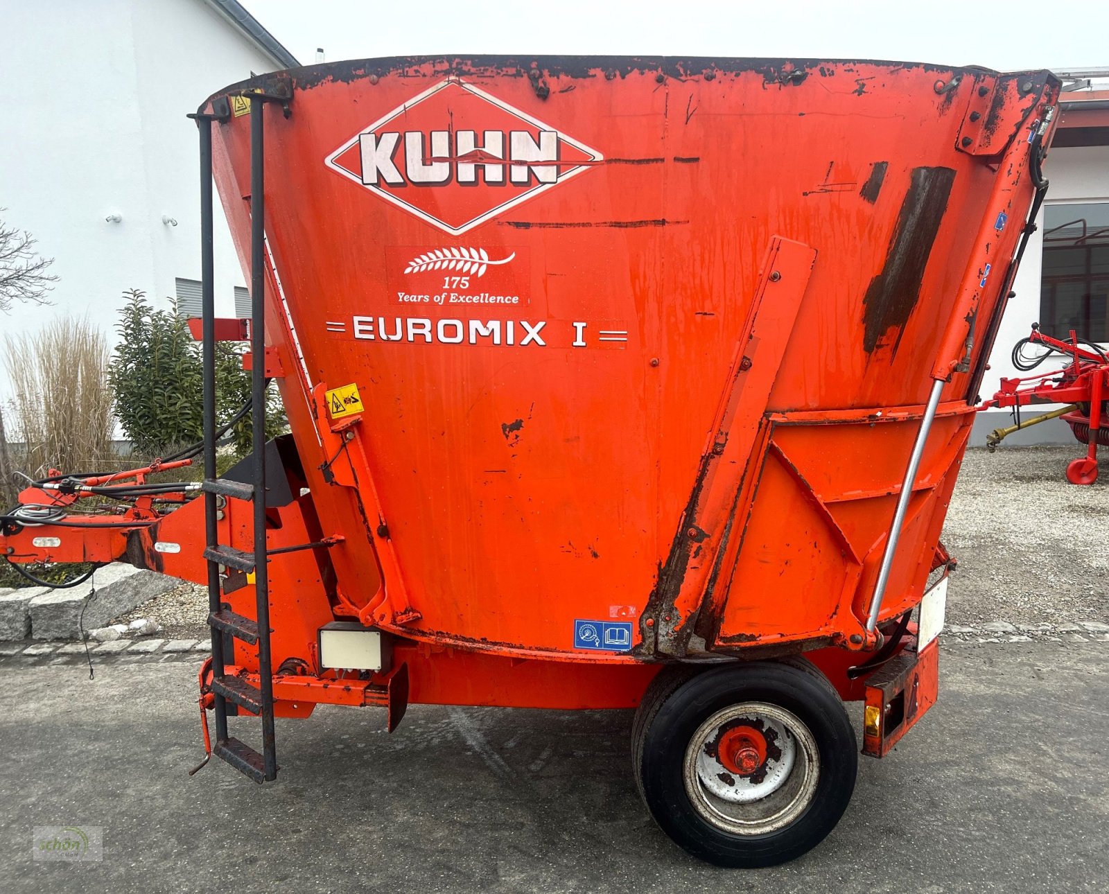 Futtermischwagen typu Kuhn Euromix I 870 mit beidseitigem Austrag - aus erster Hand, Gebrauchtmaschine v Burgrieden (Obrázek 4)