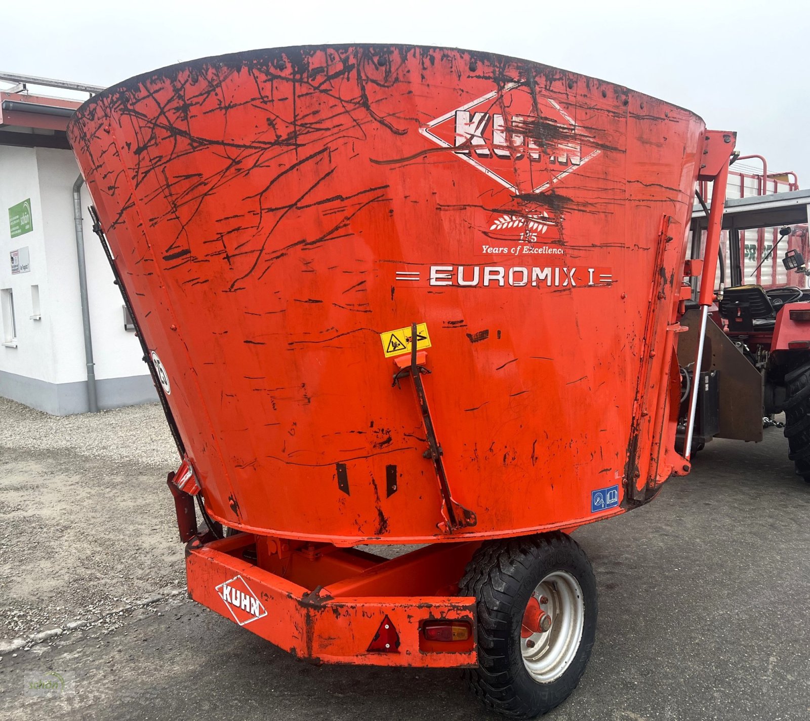 Futtermischwagen typu Kuhn Euromix I 870 mit beidseitigem Austrag - aus erster Hand, Gebrauchtmaschine v Burgrieden (Obrázek 9)