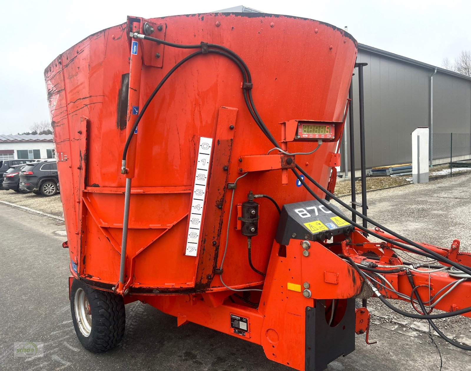 Futtermischwagen typu Kuhn Euromix I 870 mit beidseitigem Austrag - aus erster Hand, Gebrauchtmaschine v Burgrieden (Obrázek 11)