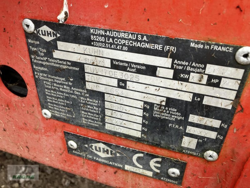 Futtermischwagen typu Kuhn Euromix I, Gebrauchtmaschine v Spelle (Obrázek 11)