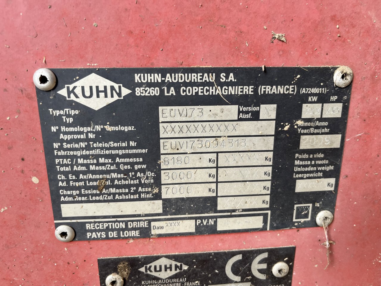 Futtermischwagen typu Kuhn Euromix Plus 173, Gebrauchtmaschine v MALESTROIT (Obrázek 10)