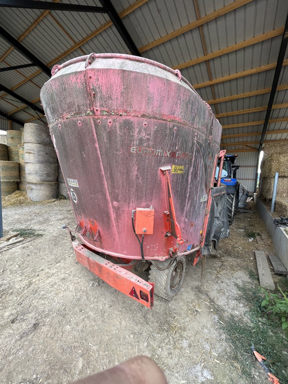 Futtermischwagen typu Kuhn Euromix Plus 173, Gebrauchtmaschine v MALESTROIT (Obrázek 3)