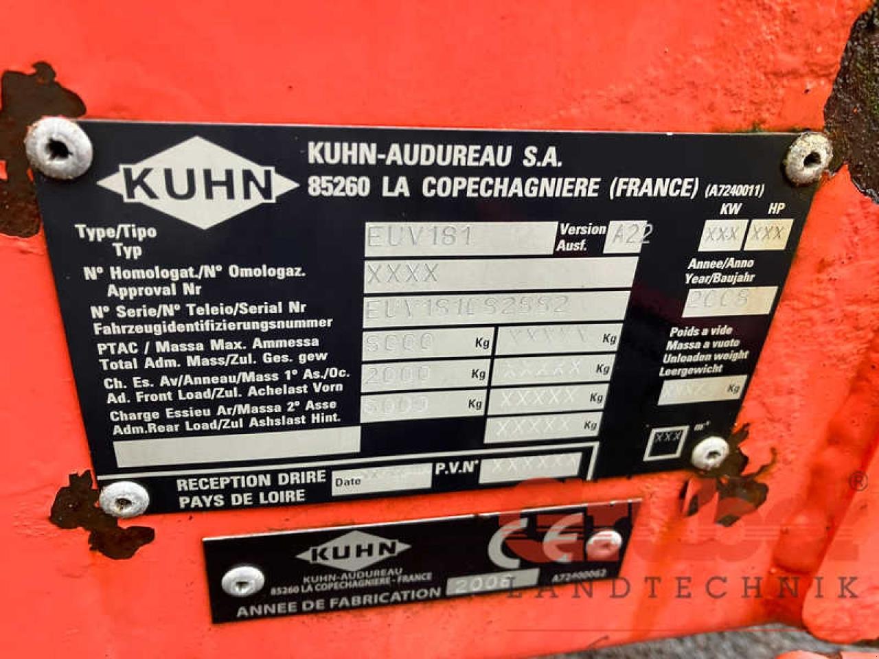 Futtermischwagen typu Kuhn EVV 181, Gebrauchtmaschine v Ampfing (Obrázek 11)