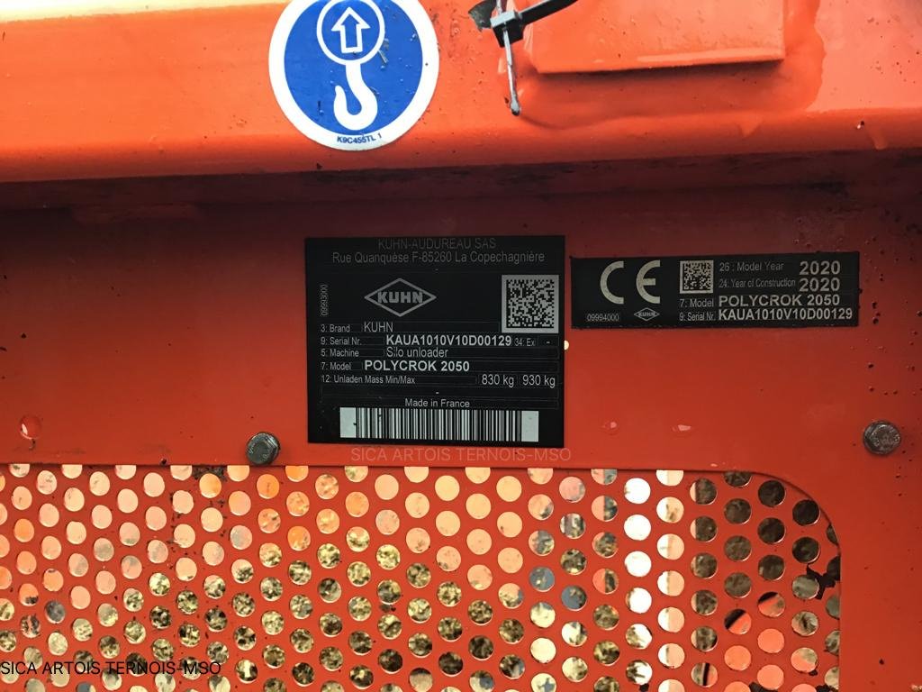 Futtermischwagen del tipo Kuhn POLYCROCK 2050, Gebrauchtmaschine In HERLIN LE SEC (Immagine 4)