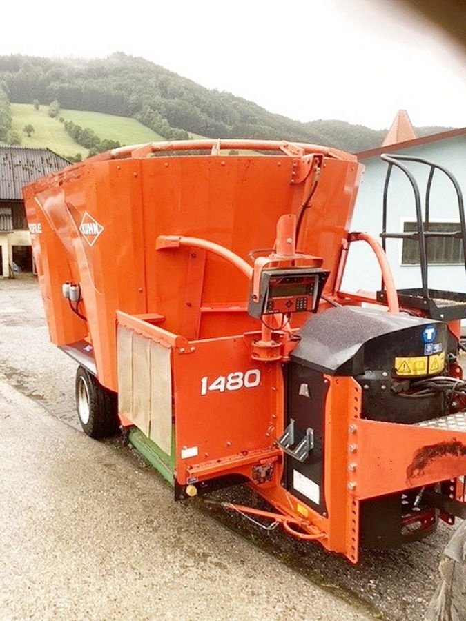 Futtermischwagen des Typs Kuhn Profile 1480 Futtermischwagen gezogen, Gebrauchtmaschine in St. Marienkirchen (Bild 11)