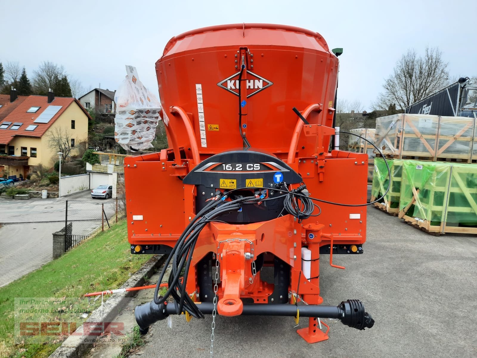 Futtermischwagen des Typs Kuhn PROFILE 16.2 CS, Neumaschine in Ansbach (Bild 3)