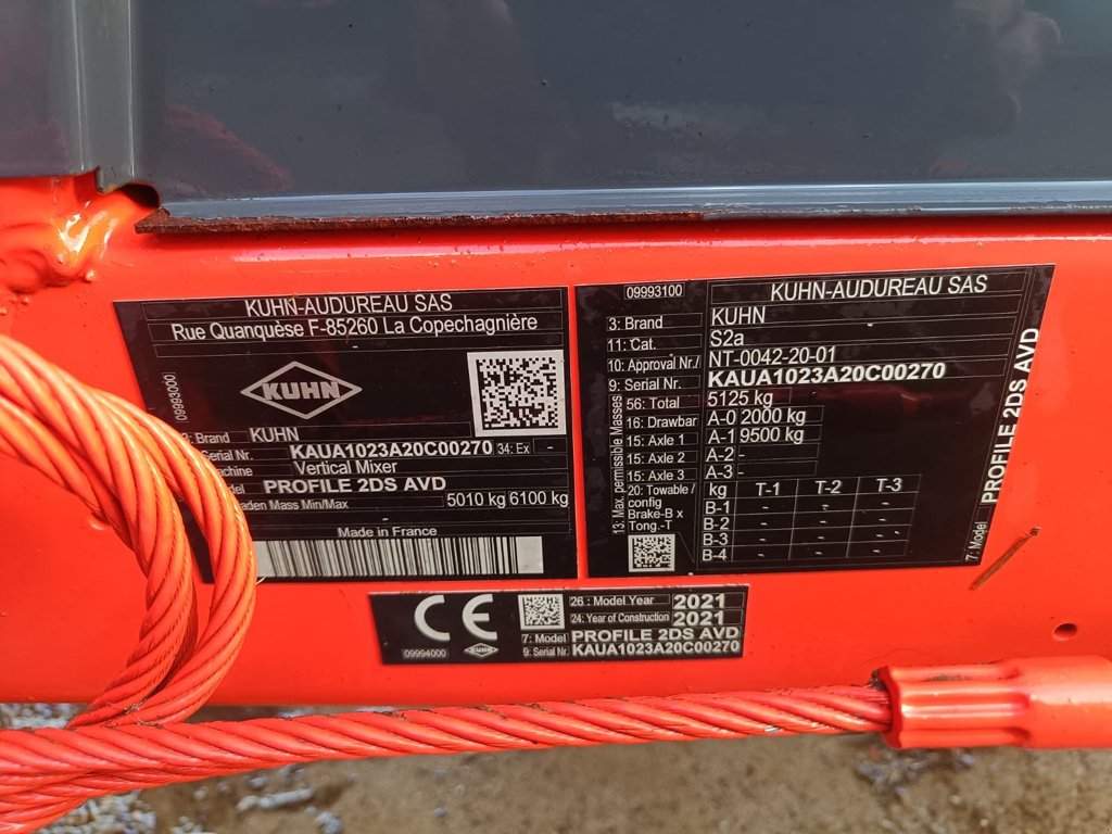 Futtermischwagen des Typs Kuhn Profile 16.2 DS, Gebrauchtmaschine in MAYENNE (Bild 7)