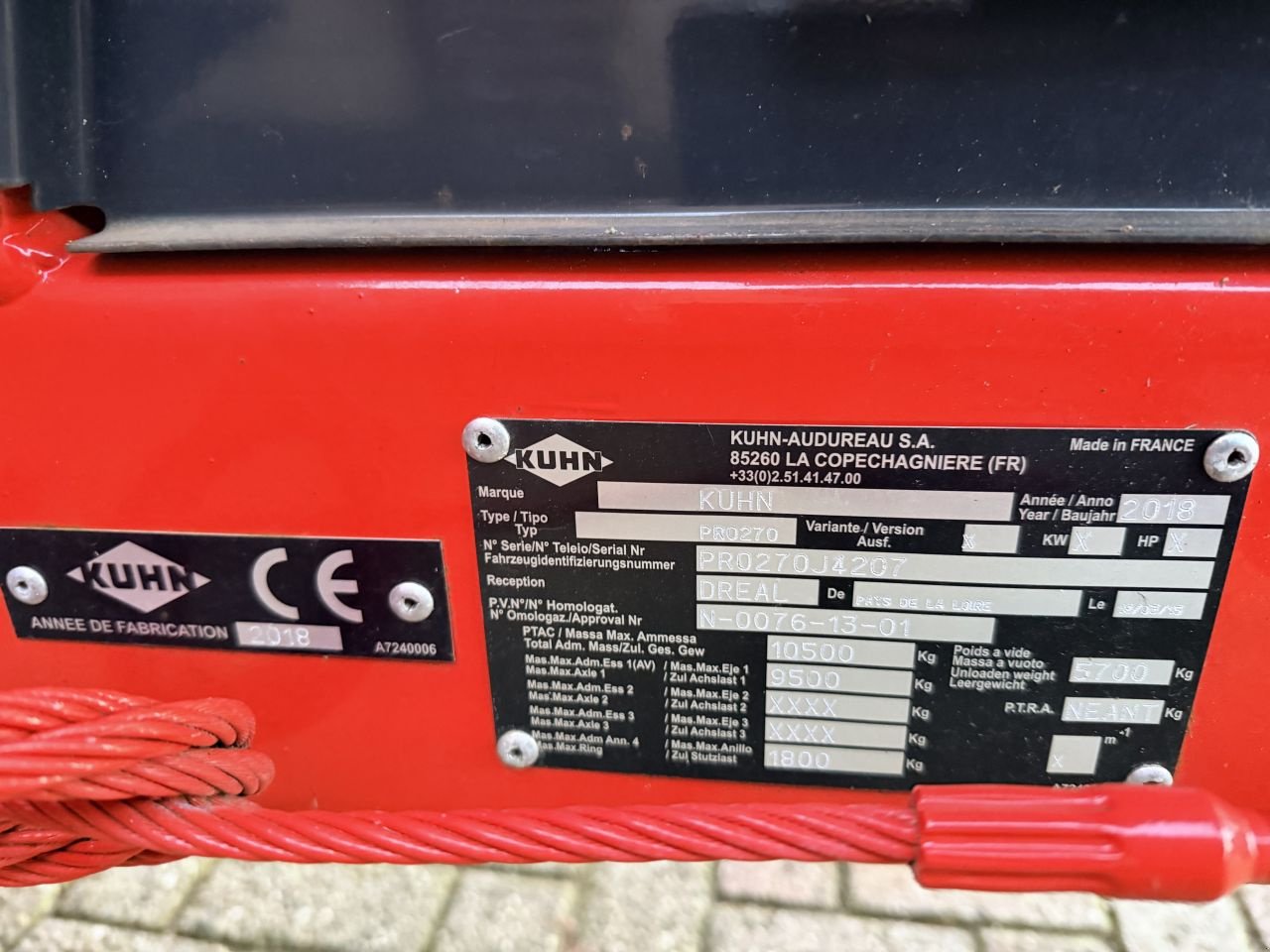 Futtermischwagen типа Kuhn Profile 18.2DS, Gebrauchtmaschine в Putten (Фотография 10)