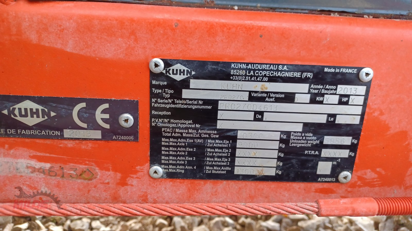 Futtermischwagen του τύπου Kuhn Profile 2070, Gebrauchtmaschine σε Creußen (Φωτογραφία 11)