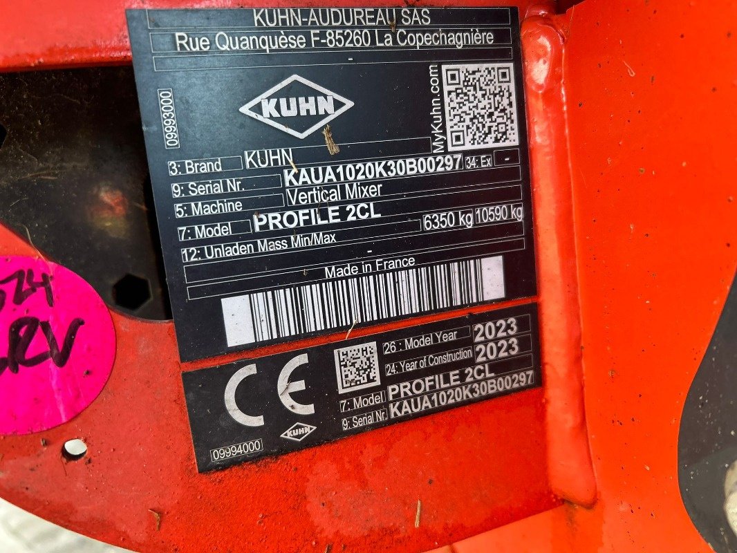 Futtermischwagen Türe ait Kuhn Profile 30.2 CL, Gebrauchtmaschine içinde Sittensen (resim 14)