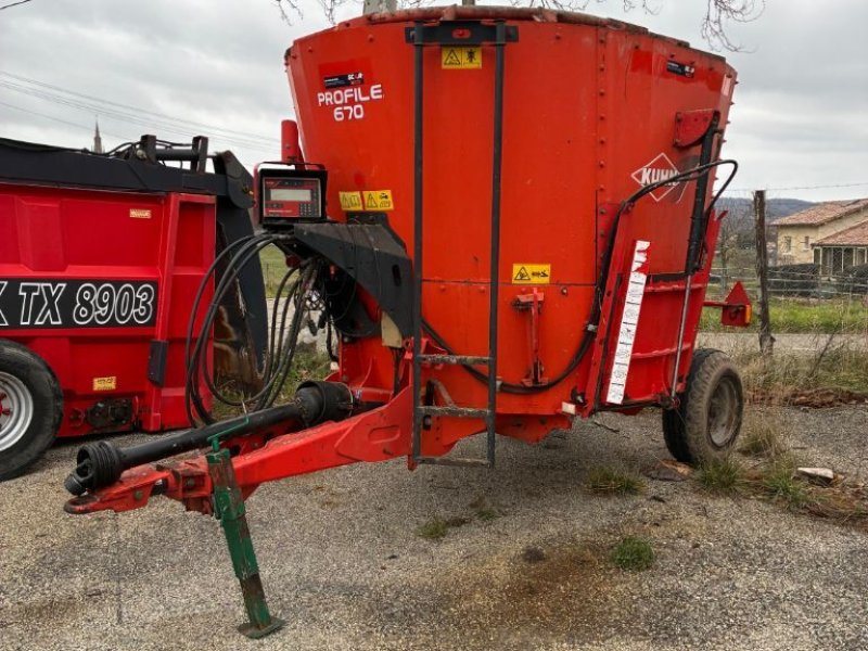 Futtermischwagen of the type Kuhn PROFILE 670, Gebrauchtmaschine in VERNOUX EN VIVARAIS