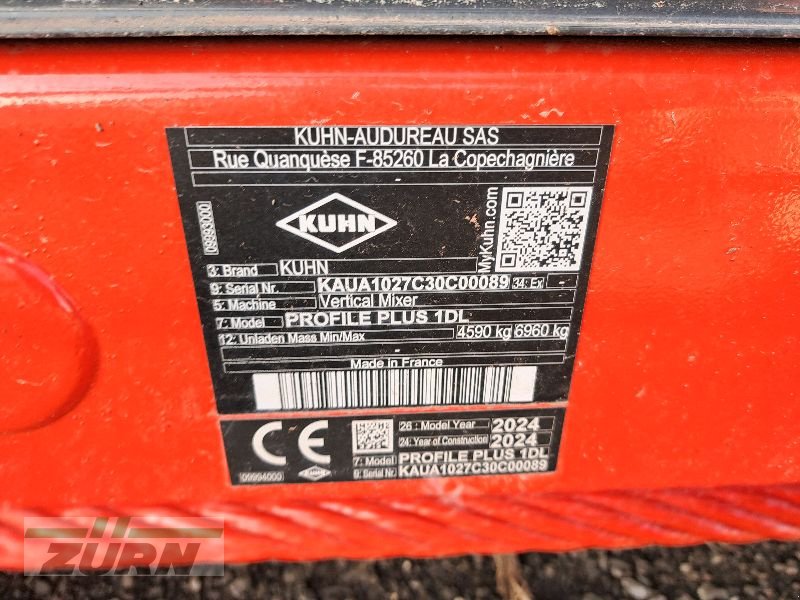 Futtermischwagen des Typs Kuhn ProfilePlus14.1DLGebläse, Neumaschine in Buchen (Bild 12)