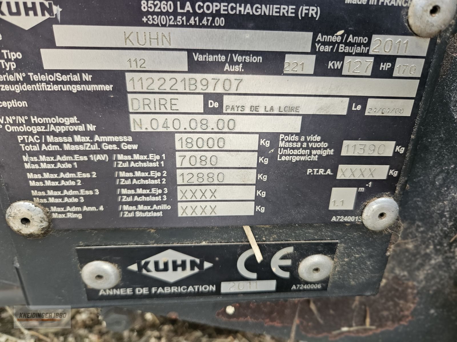 Futtermischwagen of the type Kuhn SPH 14, Gebrauchtmaschine in Altenfelden (Picture 3)