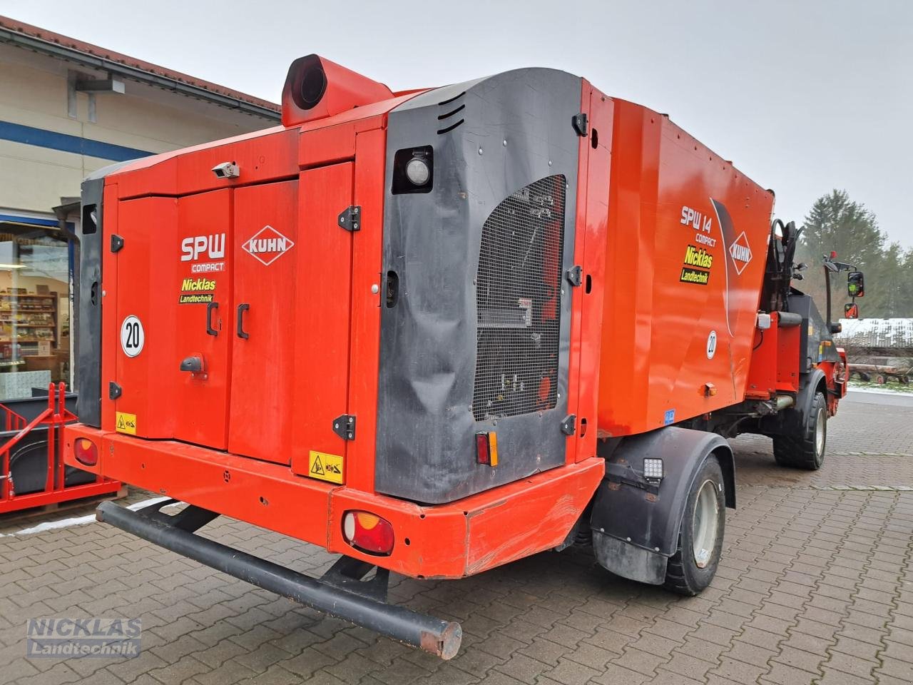 Futtermischwagen от тип Kuhn SPW14 Compact, Gebrauchtmaschine в Schirradorf (Снимка 7)