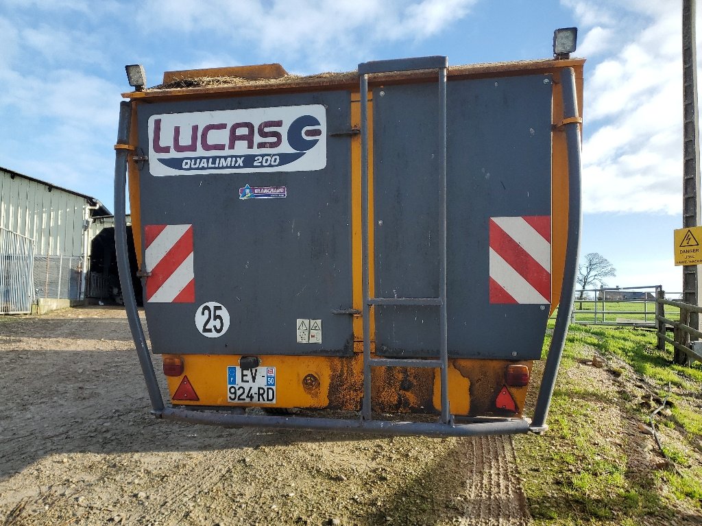 Futtermischwagen typu Lucas Qualimix 20 plus pro 200, Gebrauchtmaschine v VALOGNES (Obrázek 3)
