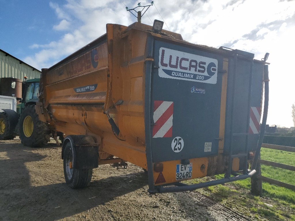Futtermischwagen typu Lucas Qualimix 20 plus pro 200, Gebrauchtmaschine v VALOGNES (Obrázek 4)