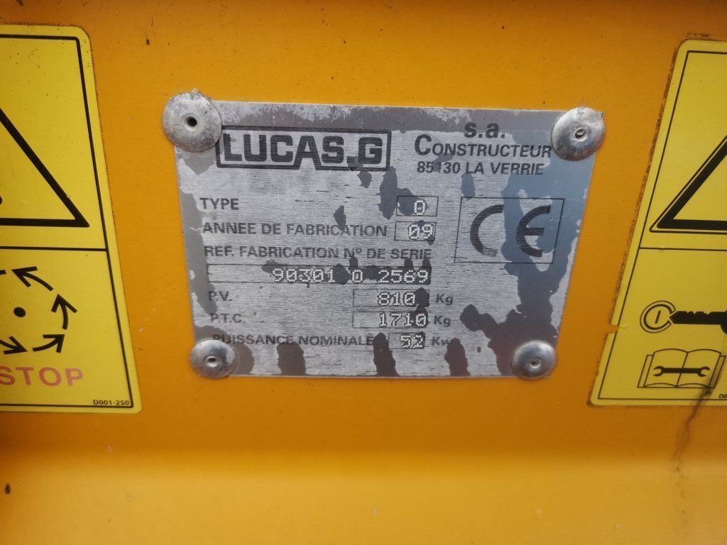 Futtermischwagen of the type Lucas SILOGRIFF 2001, Gebrauchtmaschine in BEAULEU (Picture 7)