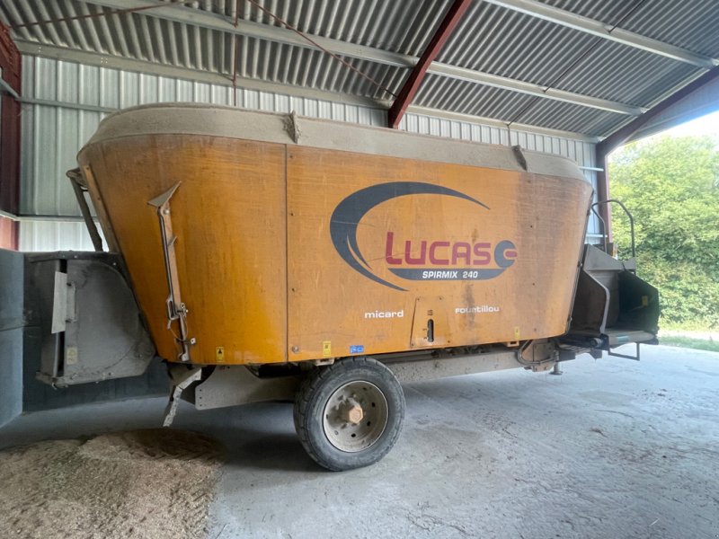 Futtermischwagen типа Lucas SPIRMIX 240, Gebrauchtmaschine в PIERRE BUFFIERE (Фотография 1)