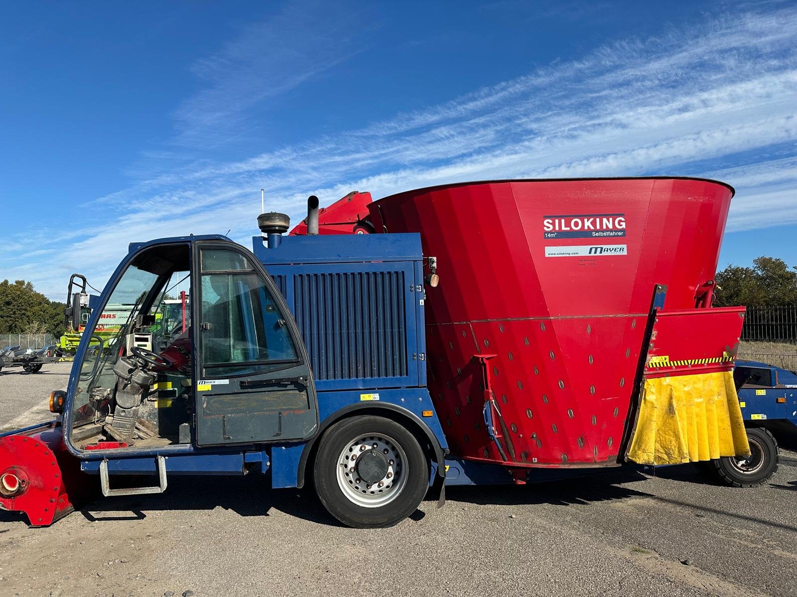 Futtermischwagen tip Mayer SF 14 cbm, Gebrauchtmaschine in Süderlügum (Poză 1)