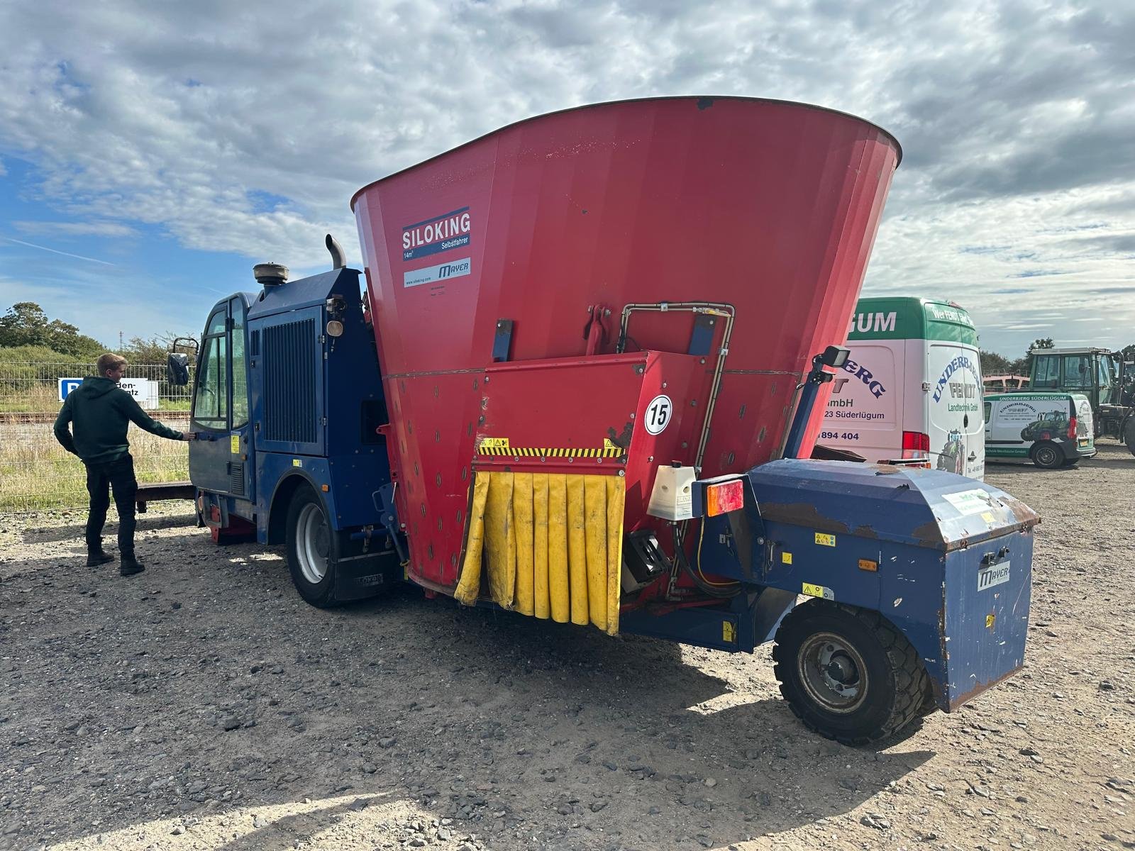 Futtermischwagen tip Mayer SF 14 cbm, Gebrauchtmaschine in Süderlügum (Poză 5)