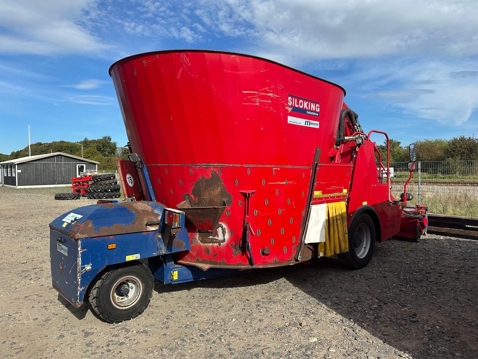 Futtermischwagen tip Mayer SF 14 cbm, Gebrauchtmaschine in Süderlügum (Poză 7)