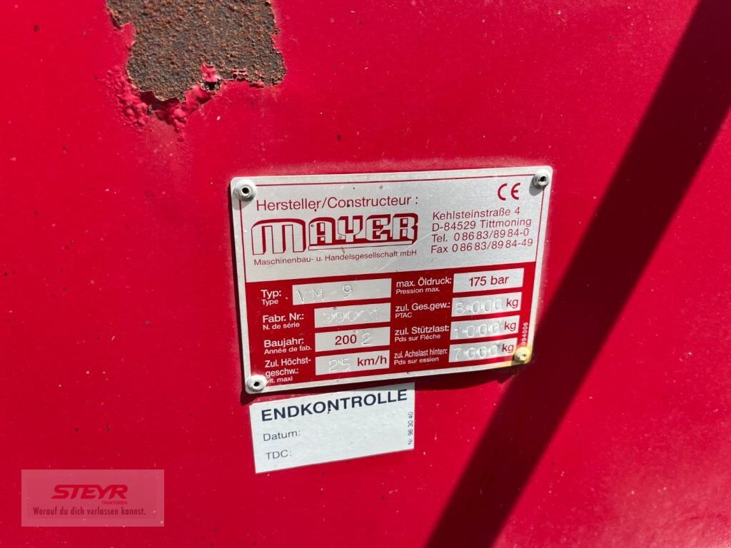 Futtermischwagen of the type Mayer Siloking VM9, Gebrauchtmaschine in Kilb (Picture 7)