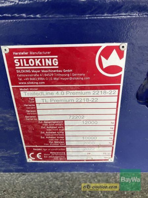 Futtermischwagen des Typs Mayer TRAILEDLINE 4.0 PREMIUM 2218, Gebrauchtmaschine in Bamberg (Bild 5)