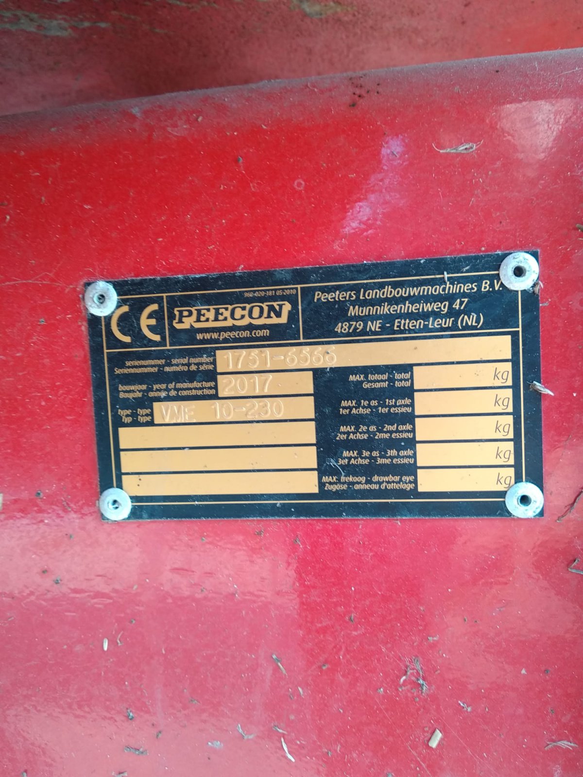 Futtermischwagen tip Peecon Biga 10, Gebrauchtmaschine in Schwanewede (Poză 1)