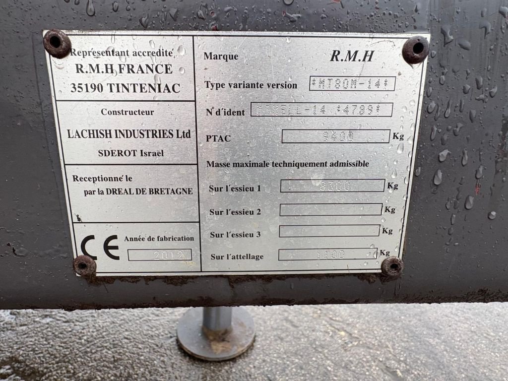 Futtermischwagen of the type RMH Mixell 141, Gebrauchtmaschine in SALEUX (Picture 10)