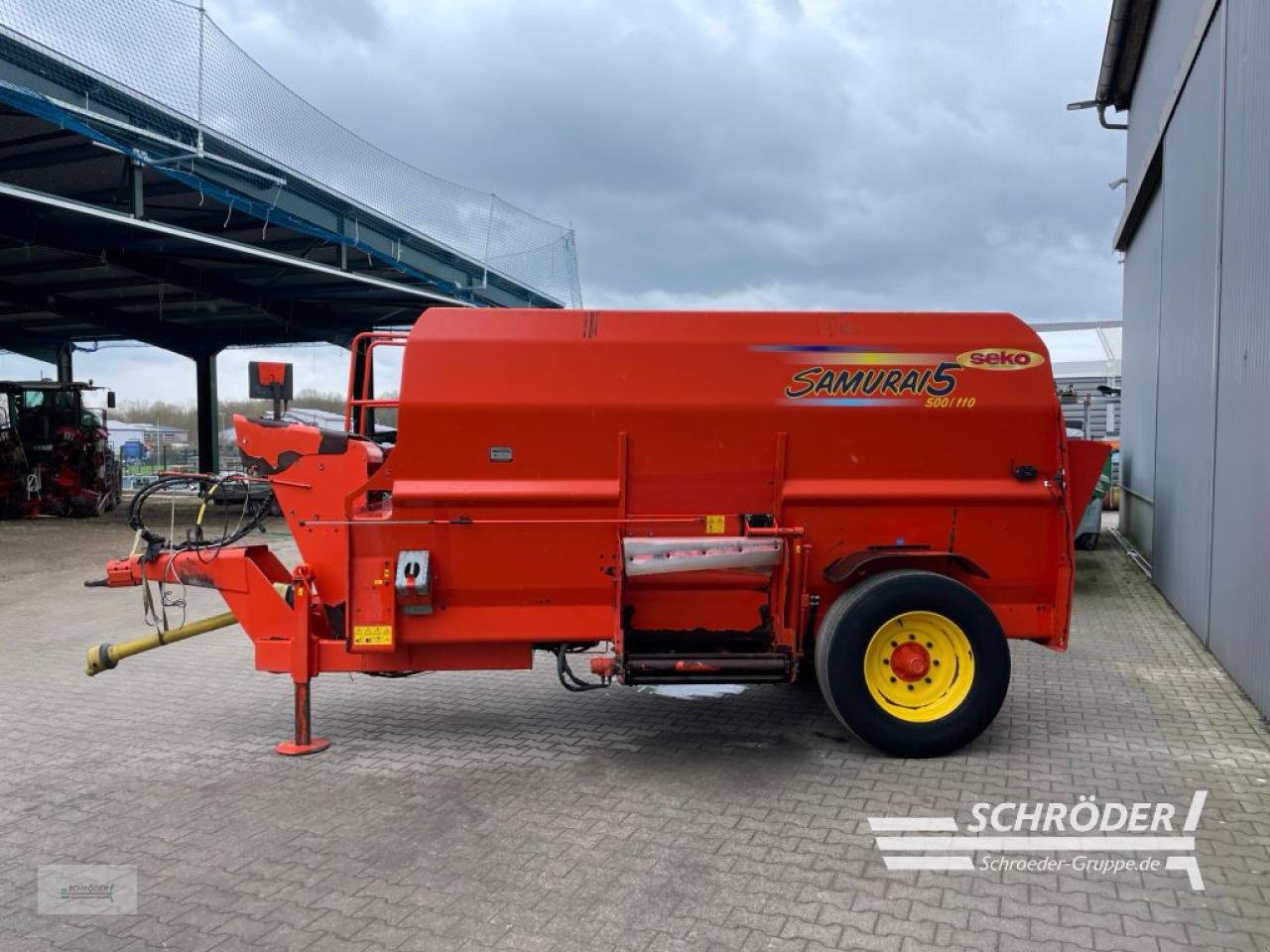 Futtermischwagen za tip Seko SAMURAI 5 500/110, Gebrauchtmaschine u Wildeshausen (Slika 8)