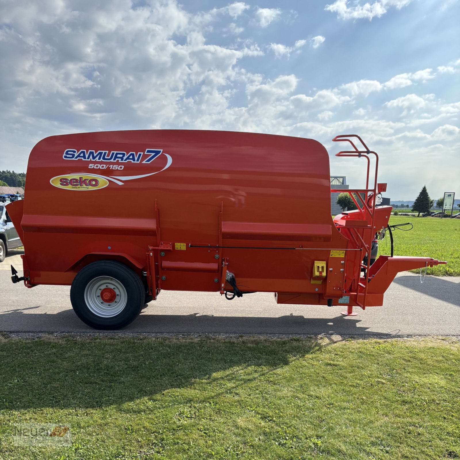 Futtermischwagen типа Seko Seko Samurai X7 15m³ Futtermischwagen horizontal *Demo-Maschine*, Gebrauchtmaschine в Bad Waldsee Mennisweiler (Фотография 3)