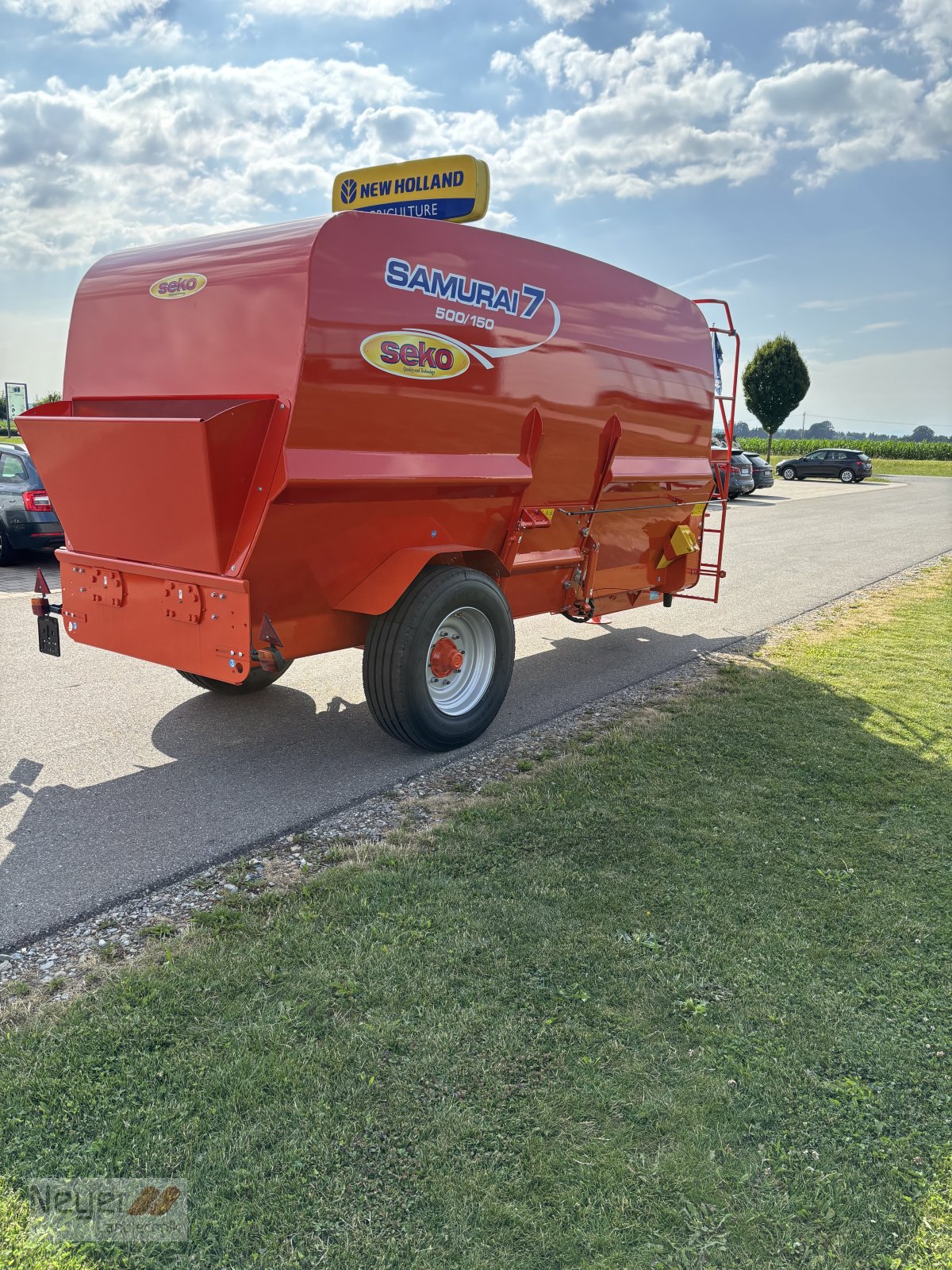 Futtermischwagen типа Seko Seko Samurai X7 15m³ Futtermischwagen horizontal *Demo-Maschine*, Gebrauchtmaschine в Bad Waldsee Mennisweiler (Фотография 9)