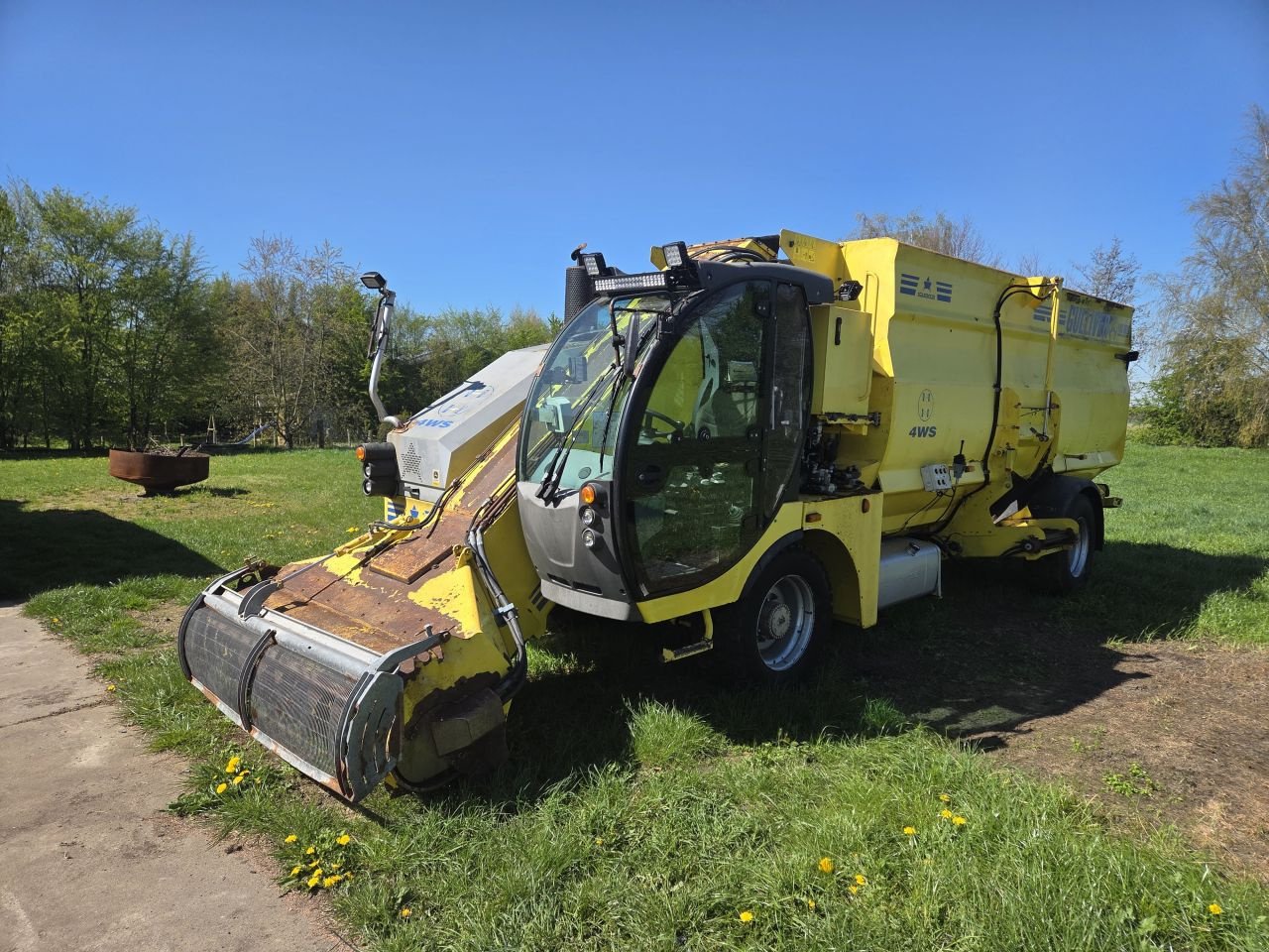 Futtermischwagen Türe ait Sgariboldi GULLIVER 6021, Gebrauchtmaschine içinde Buchten (resim 1)