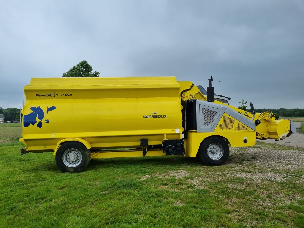 Futtermischwagen типа Sgariboldi Gulliver 7021 H, Gebrauchtmaschine в Buchten (Фотография 4)