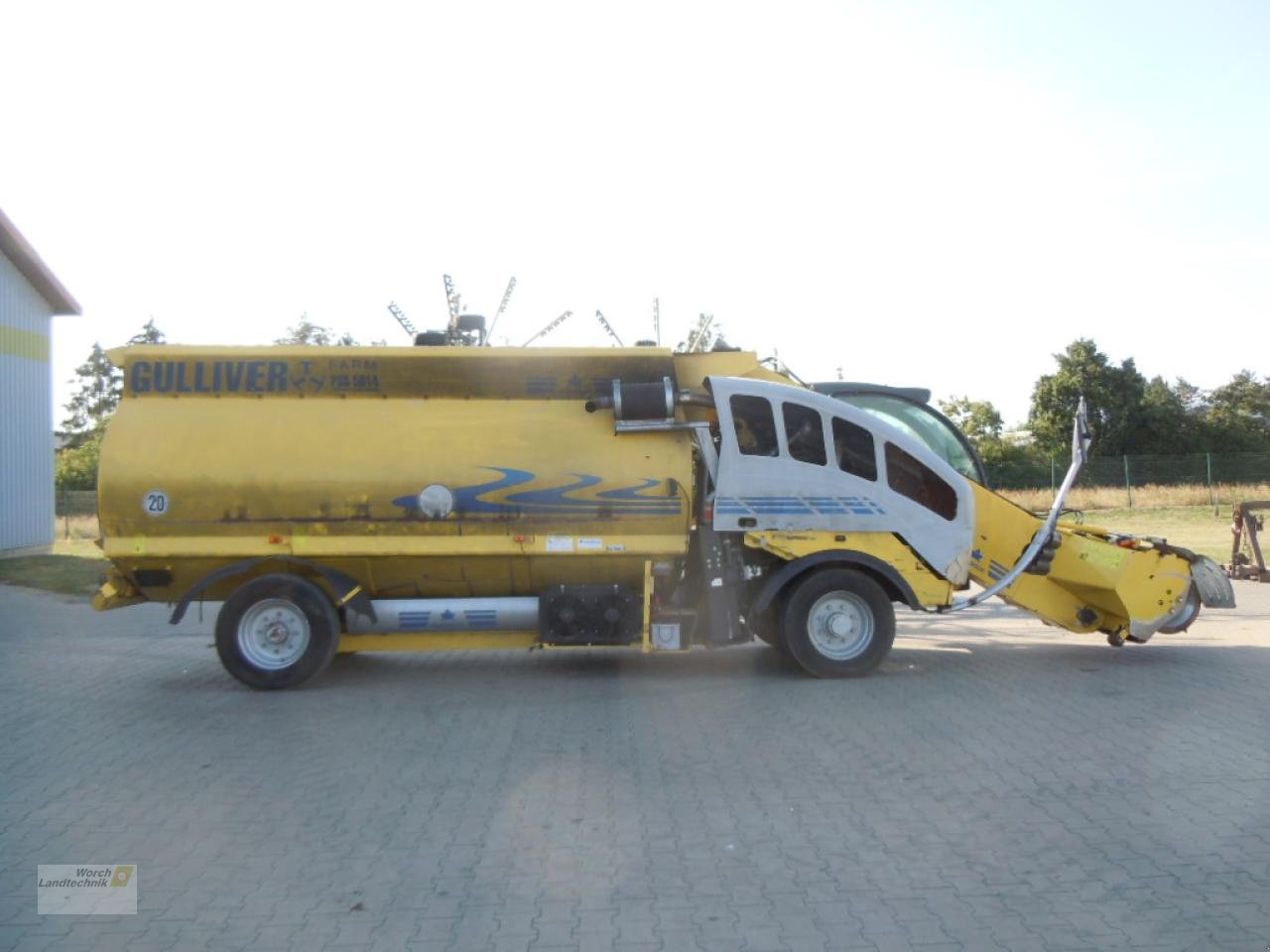 Futtermischwagen des Typs Sgariboldi Gulliver Farm 5014, Gebrauchtmaschine in Schora (Bild 4)