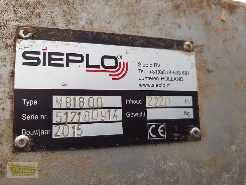 Futtermischwagen типа Sieplo MB 1800 mit Waage und Fernbedienung, Gebrauchtmaschine в Neuenkirchen-Vinte (Фотография 6)
