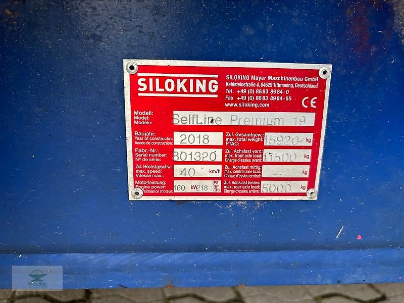 Futtermischwagen typu Siloking 2215-19 Premium 4.0, Gebrauchtmaschine v Rubenow OT Groß Ernsthof (Obrázek 17)