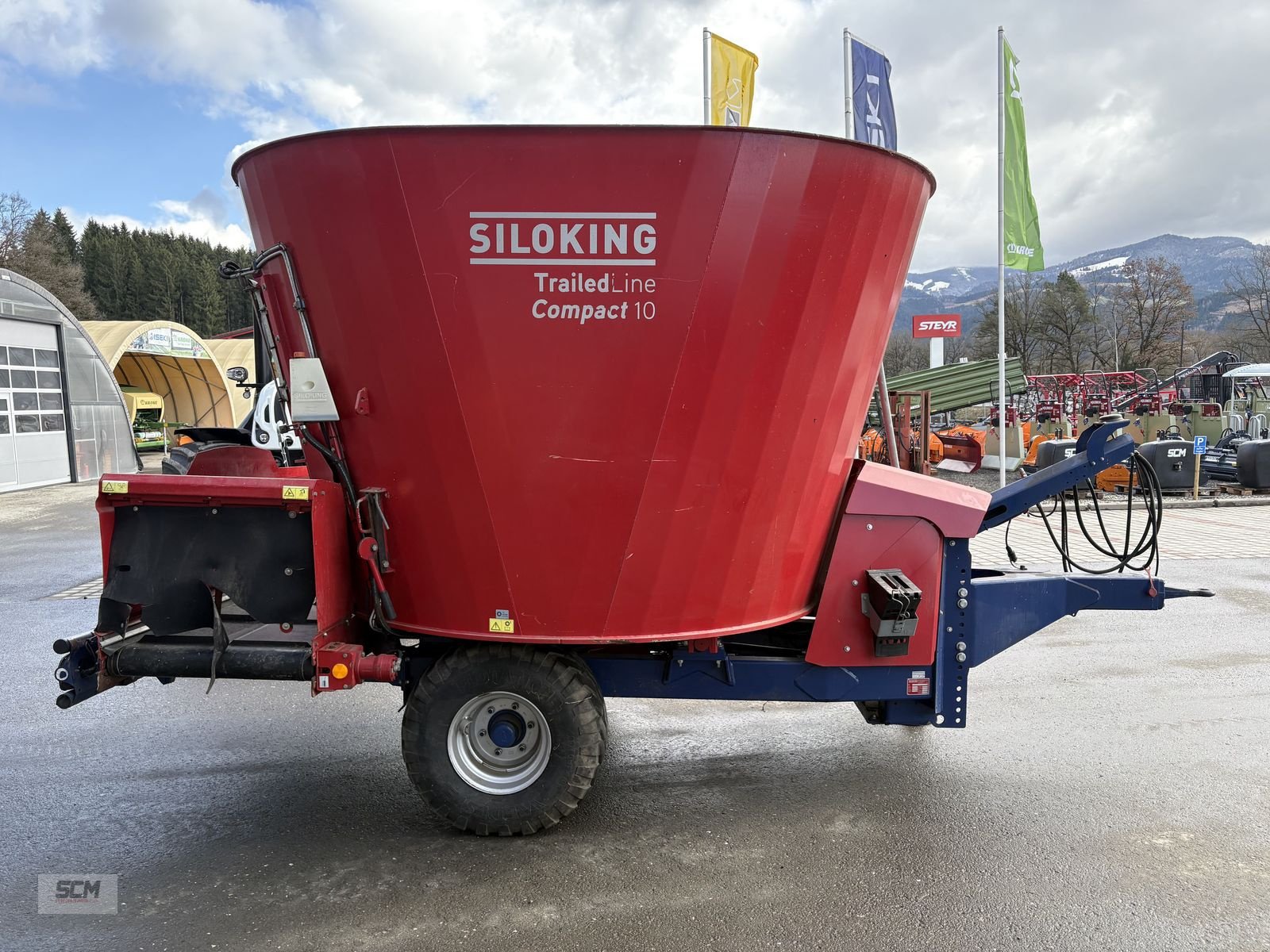 Futtermischwagen za tip Siloking Compact 10 Trailed Line, Gebrauchtmaschine u St. Marein (Slika 8)