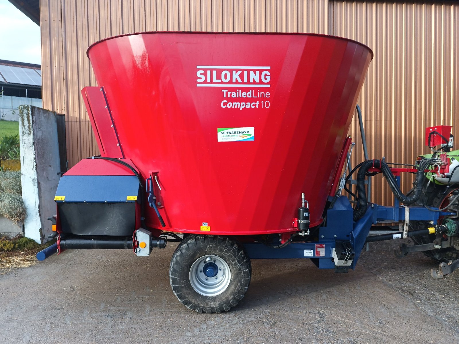 Futtermischwagen des Typs Siloking Compact 10, Gebrauchtmaschine in Kirchberg an der Jagst (Bild 1)