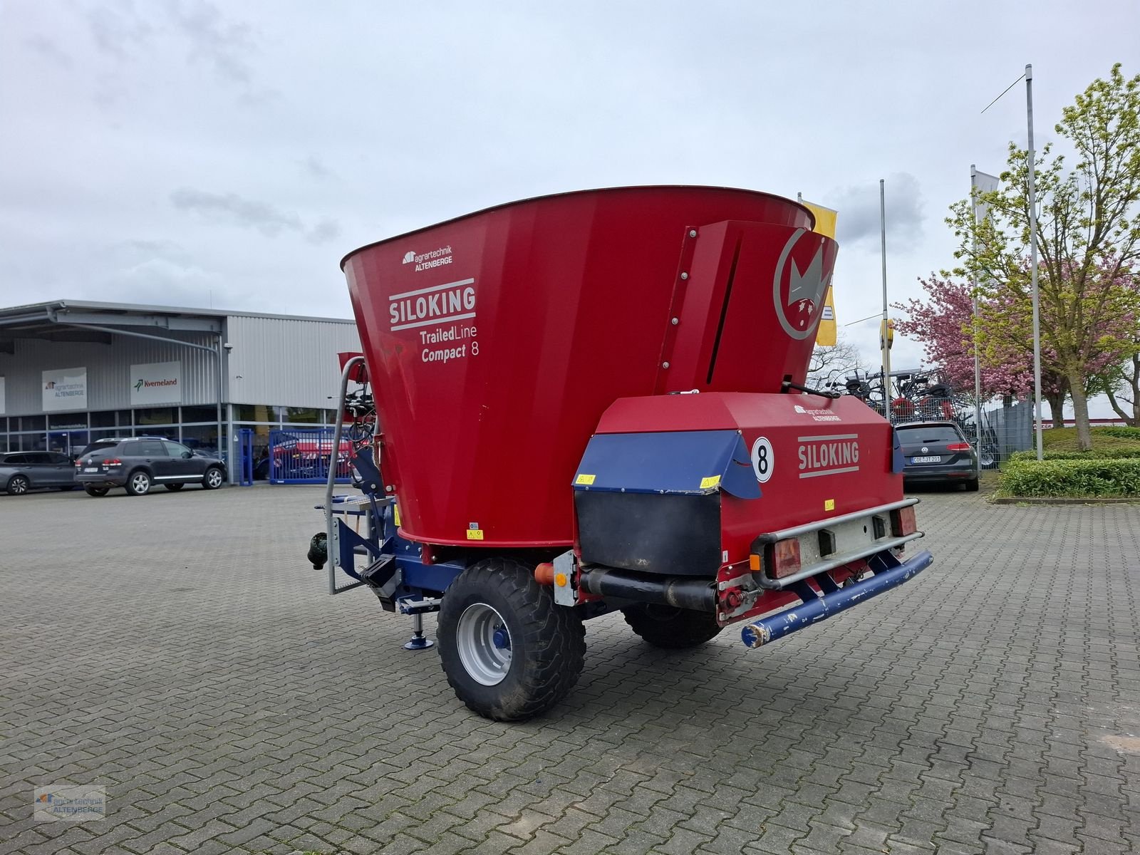 Futtermischwagen Türe ait Siloking Compact 8, Gebrauchtmaschine içinde Altenberge (resim 4)